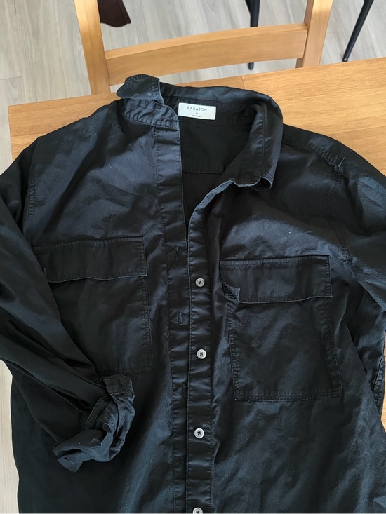 Babaton Tops - Babaton Black Lightweight Shirt